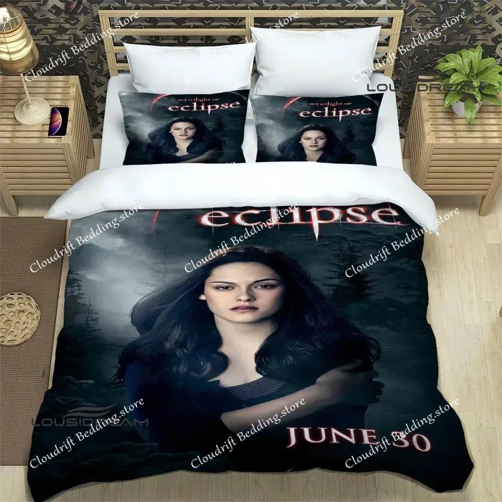 Die Twilight Saga Bedruckte Bettwäsche-Sets Exquisites Bettwaren-Set Bettbezug Bettdecke Bettwäsche-Set Luxuriöses Geburtstagsgeschenk