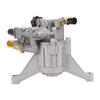 7 8 Zoll Welle Vertikal Hochdruckreiniger Pumpe 3400 PSI 2,5 GPM Ersatzpumpe für Benzin Hochdruckreiniger Hinterer Einlass Auslass