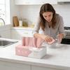 Microfiber Cleaning Rags 20 Pieces Super Absorbent Lint Free Microfiber Cleaning Cloth For Kitchen Bathroom Car Window Glass