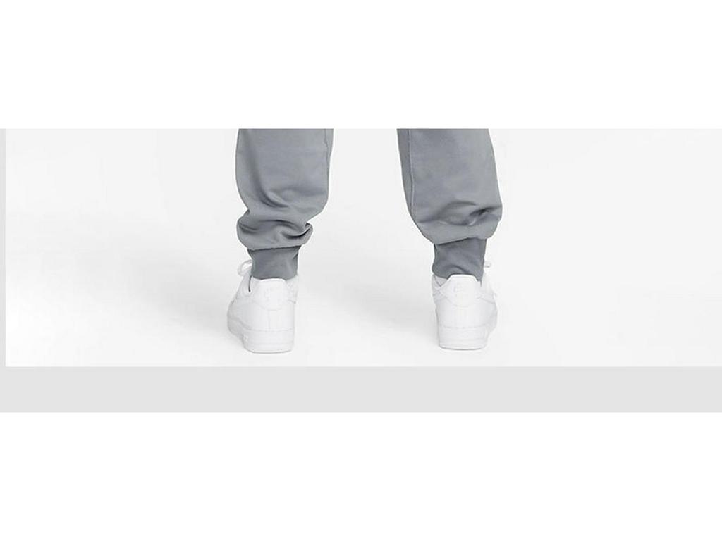 Men's Solid Zipper Hoodie & Long Pants Two-Piece Set (2024)