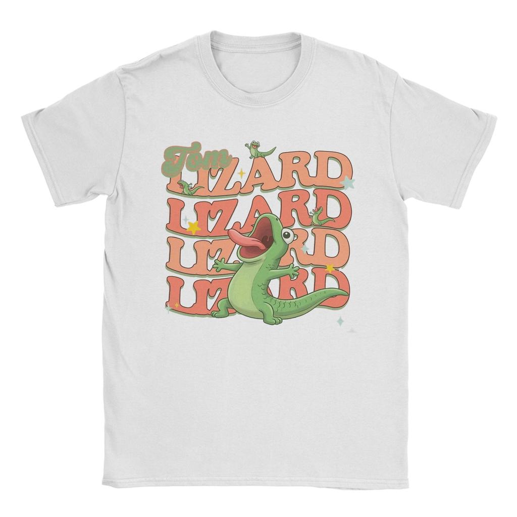 Unisex Women Graphic Print Hoppersed Tom The Lizard T Shirt Tee Cotton Tshirts Clothing