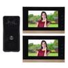 Video Intercom System Wired HD CMOS Sensor One Key Unlocking Touch Control Doorbell Camera with 7 Inch Screen for Home