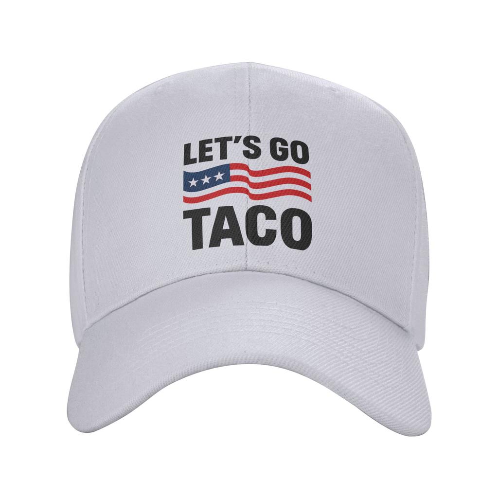 Lets Go Taco Cap Unisex Summer Wear Baseball Cap Adjustable