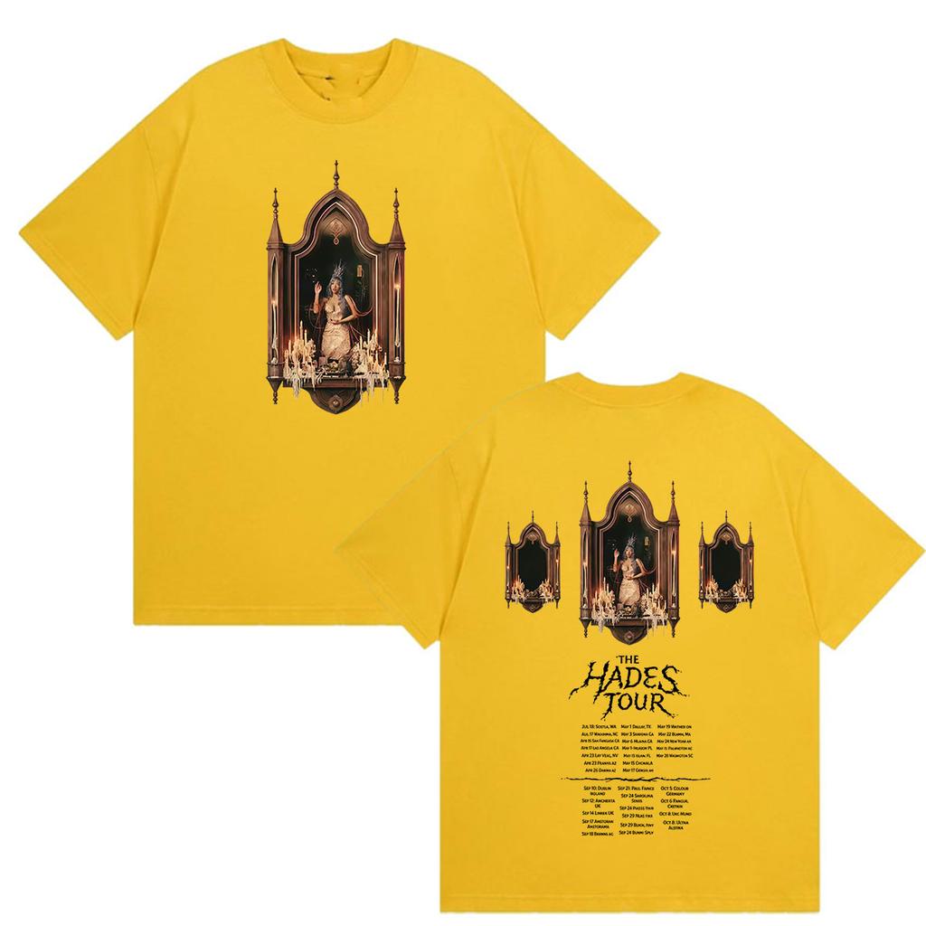 Melanie Martinez Hades Tour 2026 Graphic T Shirt Unisex Unisex Vintage Oversized Cotton Tshirts Summer High Quality Fashion Tshirt