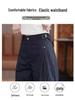 Women's Retro Casual Wide-Leg Cargo Pants - 2026 Spring/Autumn High-Waisted, Slimming, Floor-Length Banana Pants