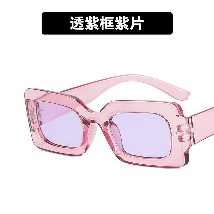 

Солнцезащитные очки Jelly Square Солнцезащитные очки Солнцезащитные очки Модные Вогнутая форма as shown in the picture