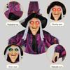 Voice-Activated Hanging Ghost Witch Pendant for Halloween Decorations