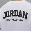 Jordan Sport Dri-FIT Comfortable Letter And Number Print Quick-Dry Long Sleeve T-Shirt Men Tops White FZ1982-100