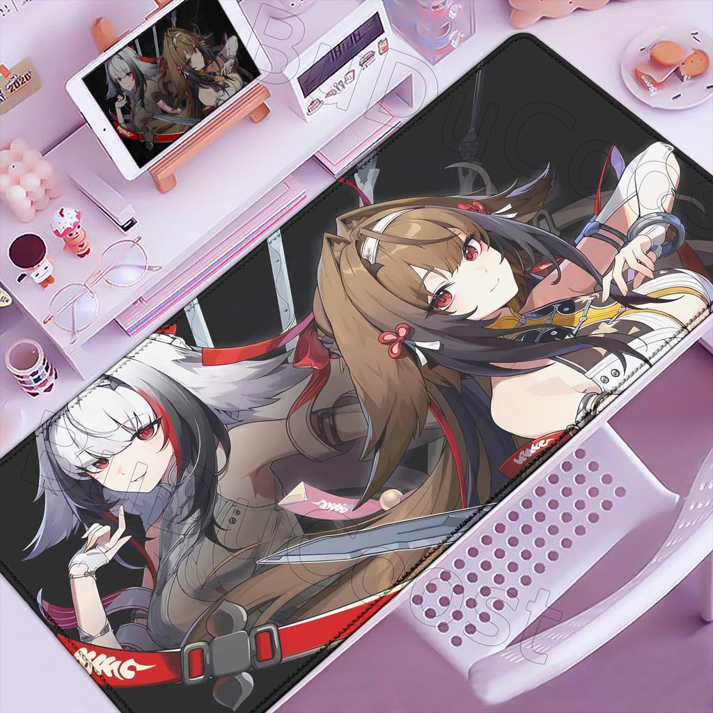 New Role Zhao and Ye Shunguang Zenless Zone Zero Mouse Pad ZZZ Gaming Mousepad Large XXL 900x400mm Mouse Mat Anime Big Desk Mats