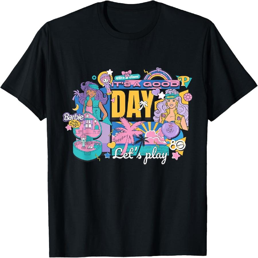 Mattel 80 лет - Это хороший день, давайте играть футболка S