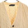 Donegan 80s 100% Wool Vintage Long Sleeve Fisherman Knit Men's Used