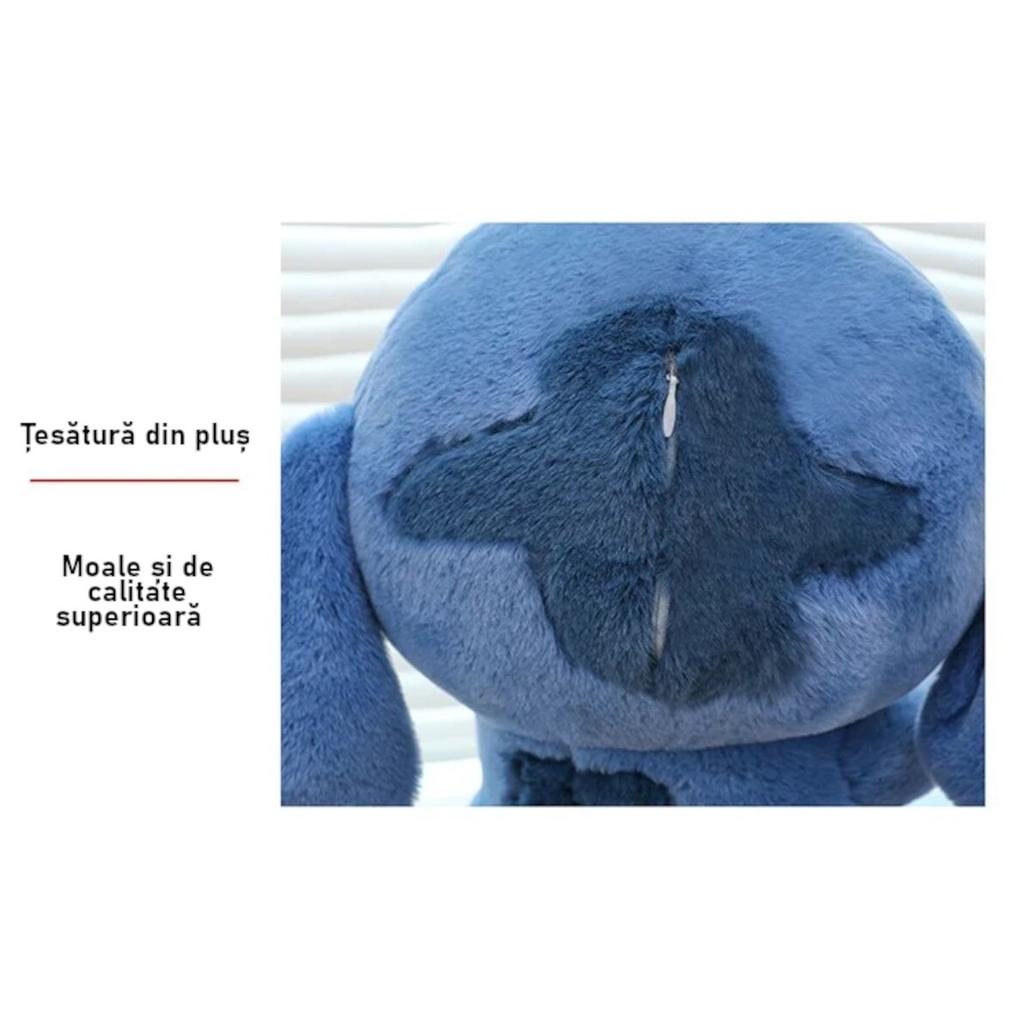 Stitch Plus Pluche Speelgoed 30x28cm Blauwe Eend Vorm Hypoallergeen Kinderen Knuffeldier Verzamelspeeltje Mascotte