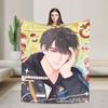 Zayne Sylus Xavier Caleb Rafayel Love And Deepspace Blankets For Couch Chair Picnic Flannel Bedspread Bed Cover