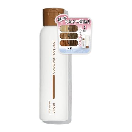 Ilop Tas Shampoo (100mL / Brown) Color Care Shampoo Foaming (Amino Acid Contains/Keratin) Damage Repair Bleach Care