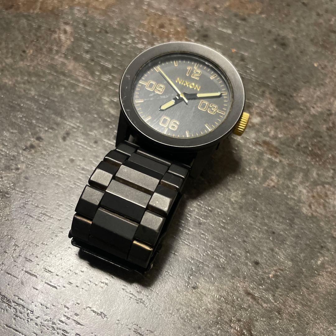 Used NIXON Black The Private SS Watch