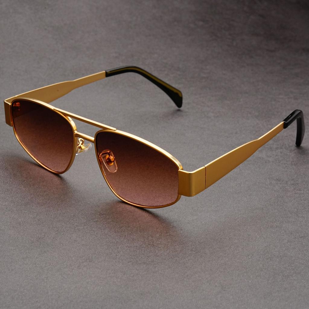 Double Beam Personality Toad Sunglasses Ce With Anti-Ultraviolet Street Sunglasses