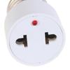 Praktyczne złącze 220 V E27 Abs White Akcesoria śrubowe Adapter podstawy żarówki
