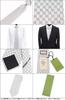 Apparel 456520 4B002 Light Gray FEDRA GG Pattern Logo Silk Tie for Men [Gucci] (Tie) [Brand] [Item]