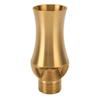 Brass Pond Water Fountain Nozzle G1/2 Female To G3/4 Male Thread G1/2 Male Thread Water Fountain Sprinkler Gold