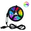 RGB LED Light Strip Set with 5V USB, 24-Key Remote & Bluetooth for TV Backlighting