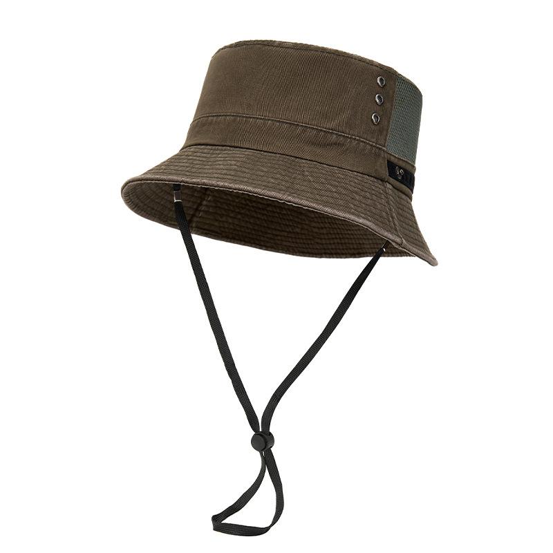 Men's Outdoor Sun Hat Spring Summer Breathable Fisherman Hat Sun Hat