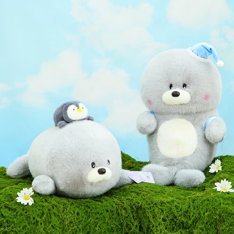 Sea Cute Lion Plush Toy Adorable Marine Animal Doll For Kids Gift Birthday