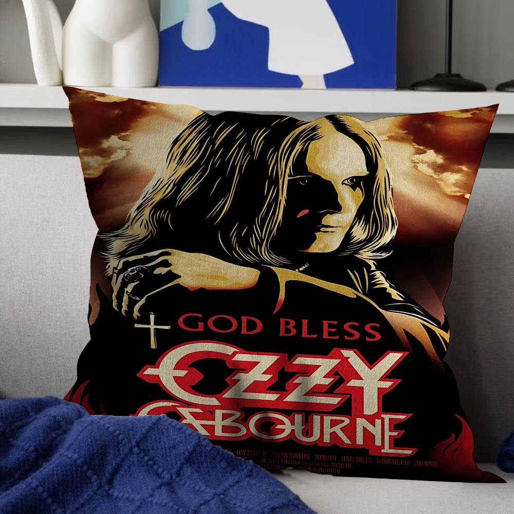 Music Band O-Ozzy Osbourne Pillowcases Home Bedding Decorative Pillow Cover Wedding Super Soft Pillow Case
