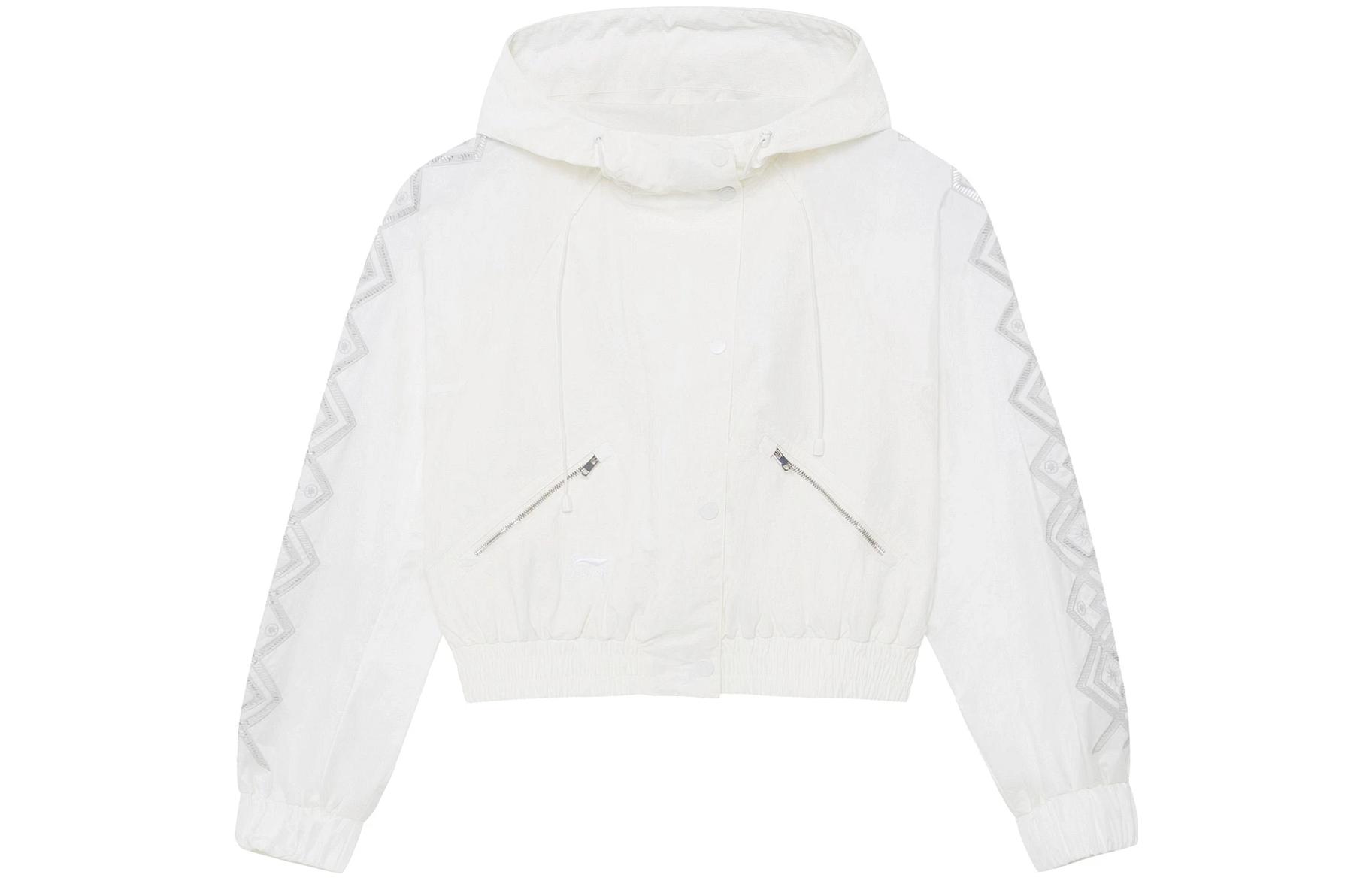 Li Ning Trench Coat Women s White AFDSB80-1 S