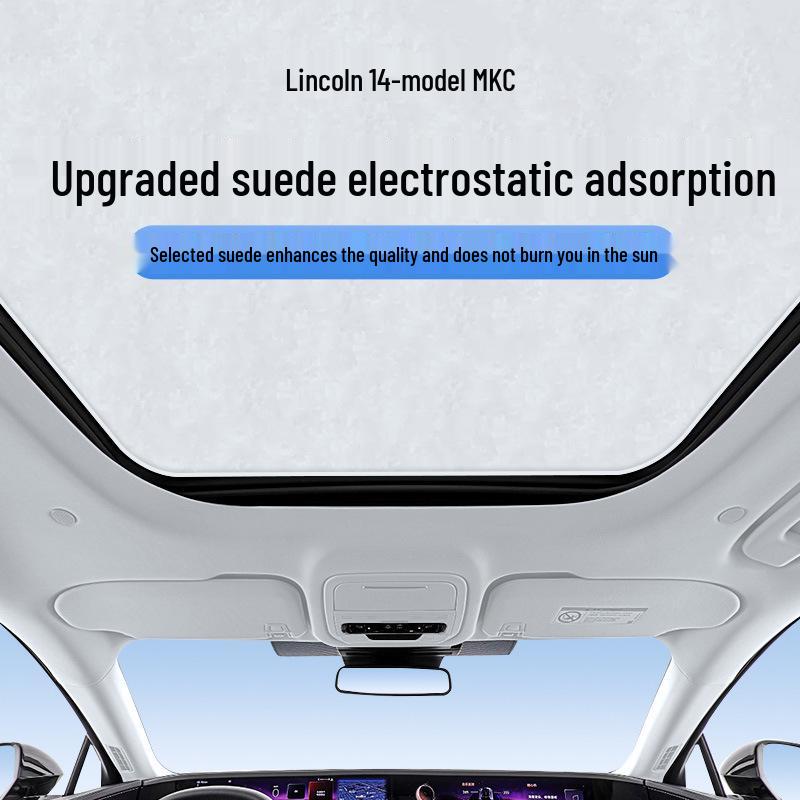 Lincoln 14th Gen MKC Sunroof Sunshade: Heat Insulation Sun Protection Privacy Blocker
