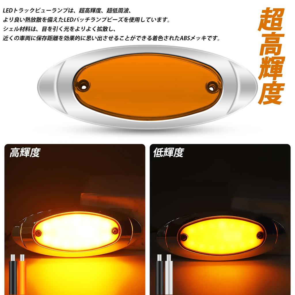 Trailer side light, LED side light, truck LED lamp, truck