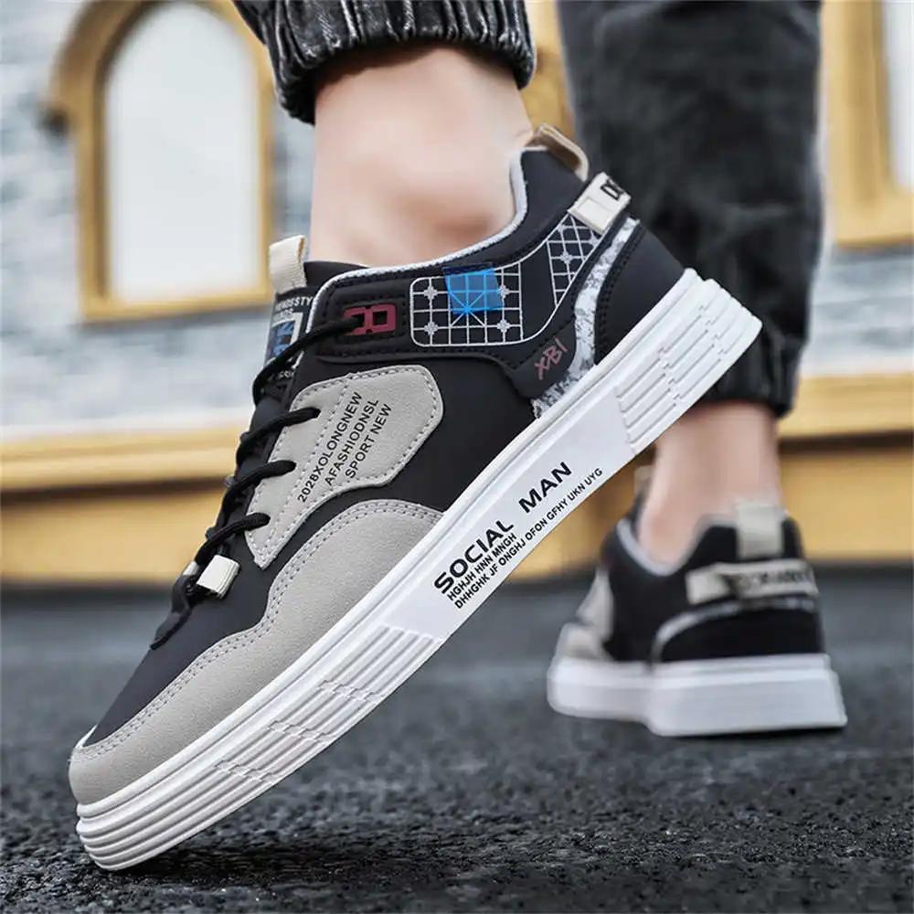 Lace-up Round Nose Men's Shoes For Home Casual Mens Sneakers Fashion Sport Sapatos Style Health Sport From Famous Brands