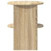 Side Cabinet In Sonoma Oak Finish Ø40 X 50 Cm Engineered Wood