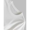 Womens Pure - White T-Shirt: Island Escape White T-Shirt Tropical Oasis Vibes