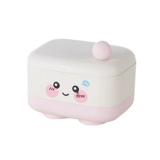 New User Offer: Cute Double-Layer Draining Soap Dish for Bathroom or Dorm
