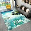 3D Z-Zelda2 HD Link Spiel Cartoon Teppich Teppich für Schlafzimmer Wohnzimmer Zuhause Sofa Dekoration, Kinder Spielen Große Dekor Bodenmatte