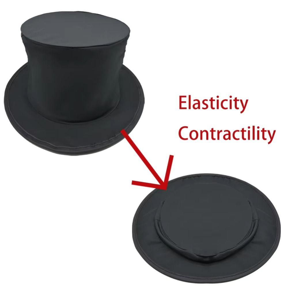 Magic Props Folding Magic Hat Anything Appears Magician Hat Props Stage Accessories