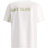 Stone Island Letter Logo Round Neck Short Sleeve T-Shirt Unisex T-Shirts White 80152RC86-V0001