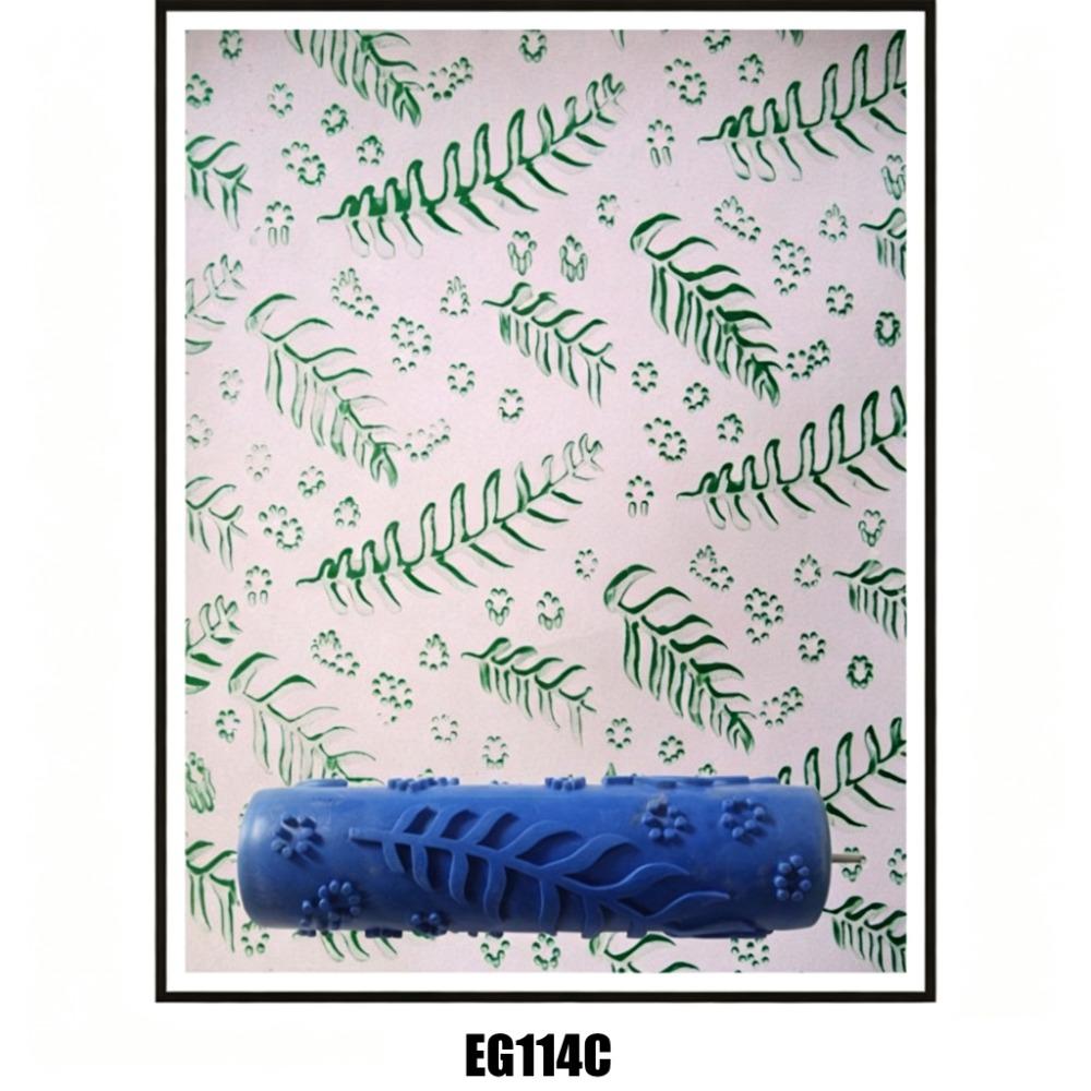 Reusable Patterned Paint Roller Texture Paint Tool Wall Painting Roller Cabinets Painting