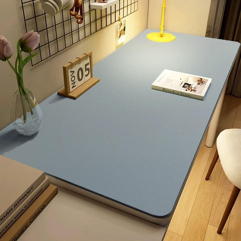 Eco-Friendly Non-Slip Desk Mat for Kids - Durable, Oil-Proof Leather School & Coffee Table Protector