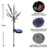 Solar Cherry Blossom Ground Lamp Waterproof Light Led Lights Garden For Garden Outdoor Flower Courtyard Lighting Pathway Powered