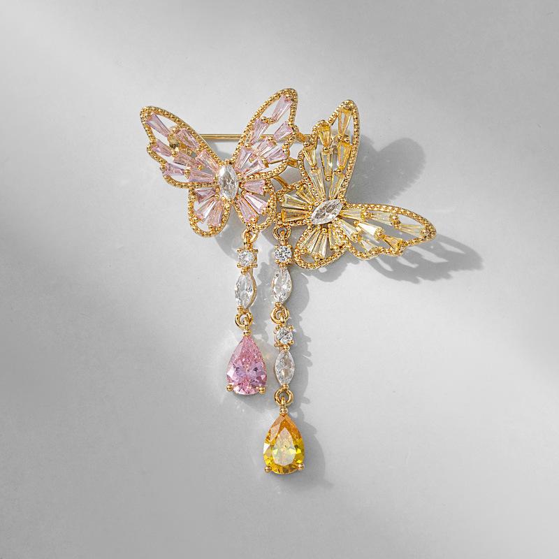 Senior brože Květinové Brože Odznaky pro ženy Přívěsek Módní brože Šperky