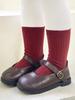 New Spring & Autumn Cotton Socks for Kids - Solid Color Short Socks for Boys & Girls