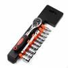 Wrench Set, Hexagononthemove Spanner, Handyman Tool Kit, Household Repair Grey 1/2 Bent 10pcs