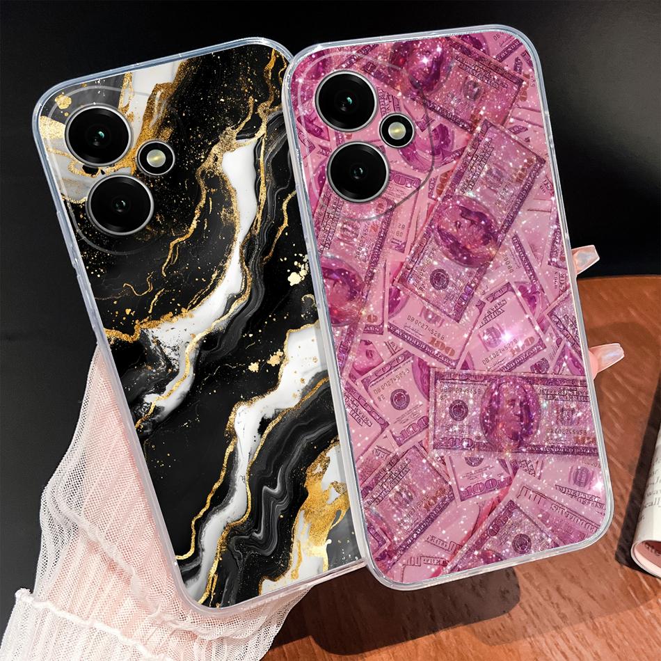 For Honor 400 Pro / 400 Lite / 400 Smart Case Cupid-Angel Soft Clear Slim Silicone Anti Drop Phone Back Covers For Honor400 5G