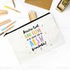 Merci AESH Printed Makeup Bag Travel Toiletry Organizer Female Neceser Cosmetic Pouch  School Pencil Bags Best Gifts for AESH