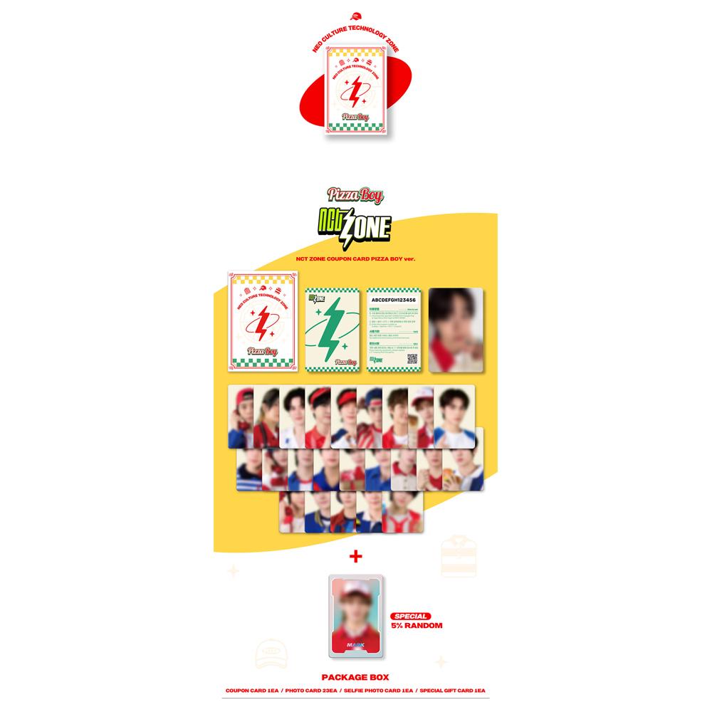 NCT NCT ZONE Coupon Card PIZZA BOY Ver.