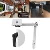 Removable Laptop Table Leg Bracket 360 Degrees Rotatable Adjustable for RV Caravan Motorhome