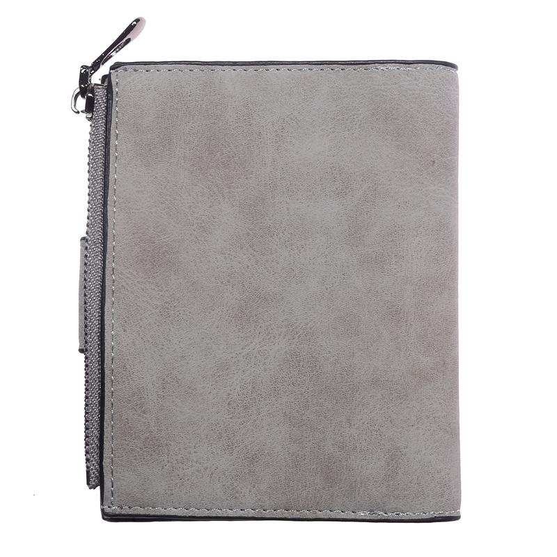 Portafoglio da donna con pochette Hasp corto Custodia da donna Mini Lady Carteira Femininas Portamonete Porta carte