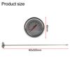 1PC Stainless Steel Compost Thermometer Composting Soil Thermometer With 19.7 Inch Probe Celsius Gardening Tool