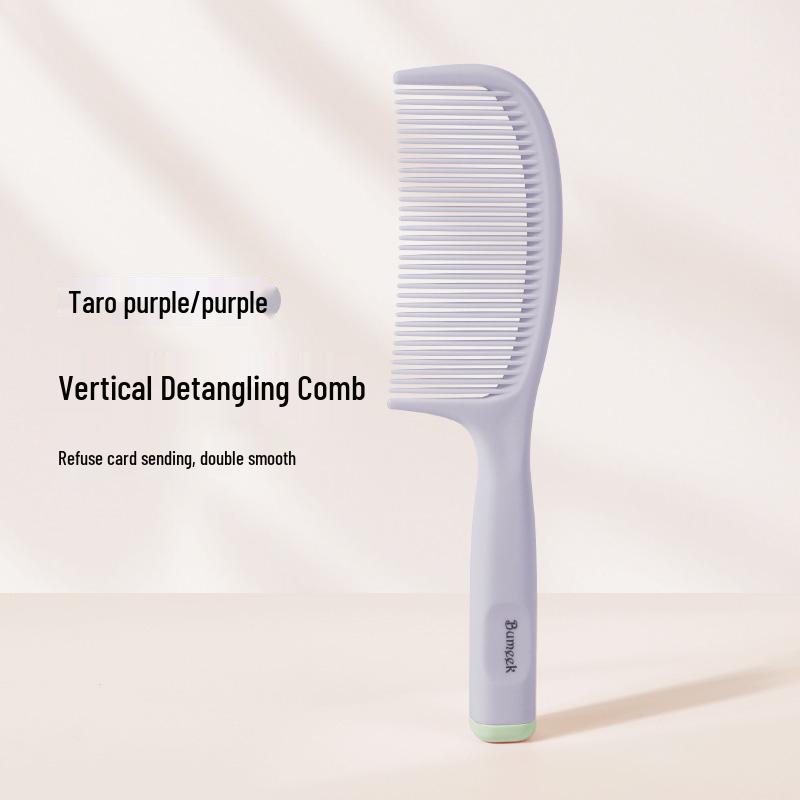 Anti-Static Plastic Hair Comb for Women & Children - Gently Detangles Long Hair & Reduces Knots